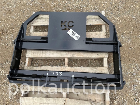733-45" SKID STEER FORK FRAME V2 W/ 42" FORKS