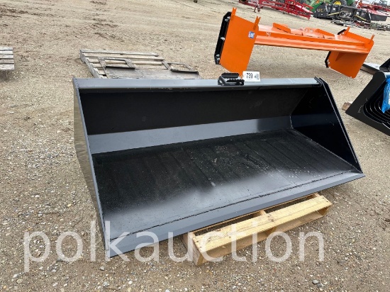739-78" BUCKET W/ SINGLE BLADE