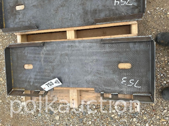 753-FORMED SKID STEER FRAME