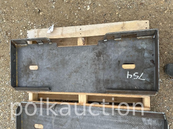 754-FORMED SKID STEER FRAME