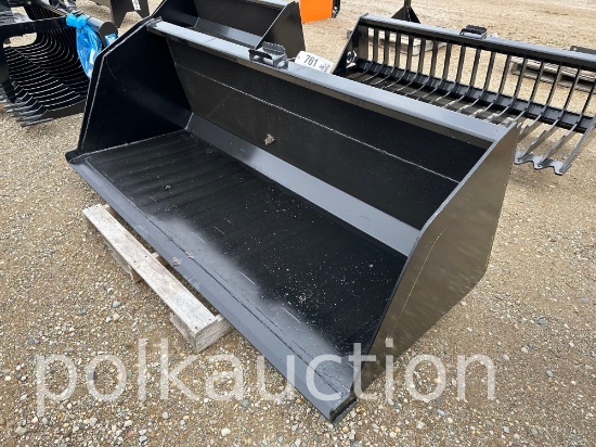 761-84" SKID STEER SNOW/ LITTER BUCKET