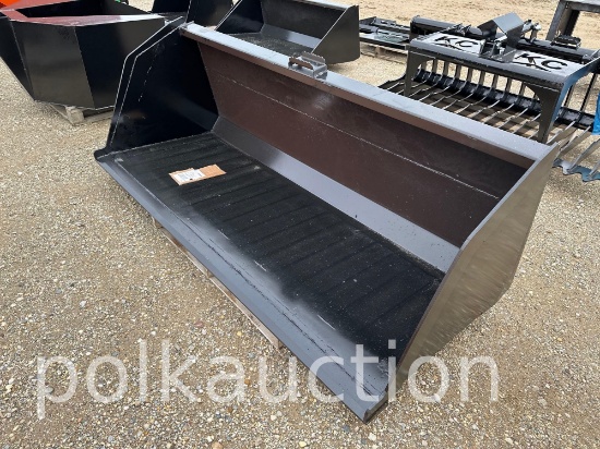 763-84" SKID STEER SNOW/ LITTER BUCKET