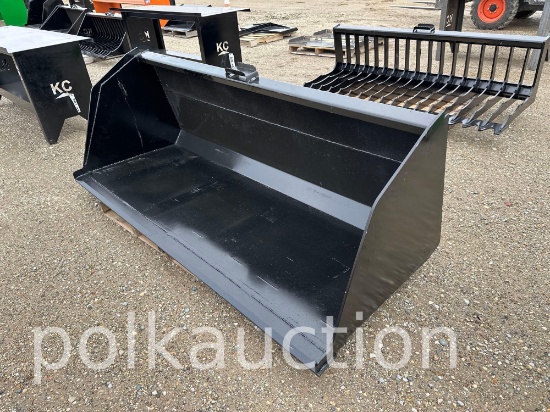 764-84" SKID STEER SNOW/ LITTER BUCKET