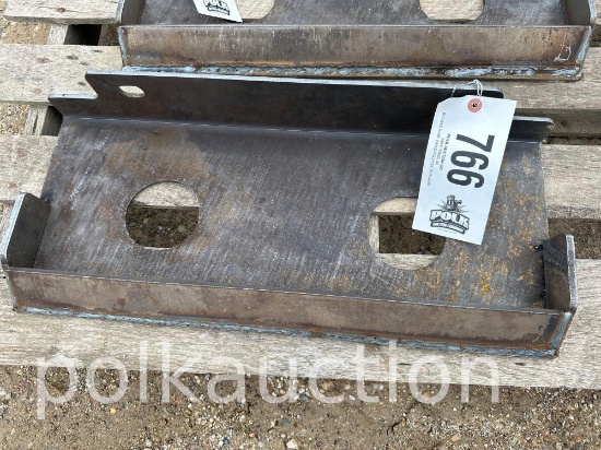 766-MINI UNIVERSAL ATTACH SKID STEER FRAME 1/4" TORO/DINGO STYLE
