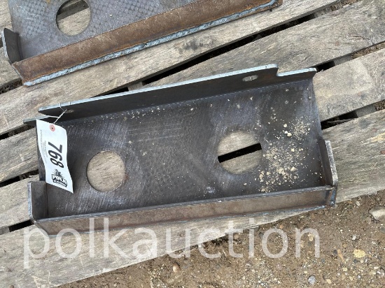 768-MINI UNIVERSAL ATTACH SKID STEER FRAME 1/4" TORO/DINGO STYLE