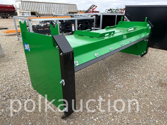 788-96" SNOW PUSHER W/ STEEL BLADES
