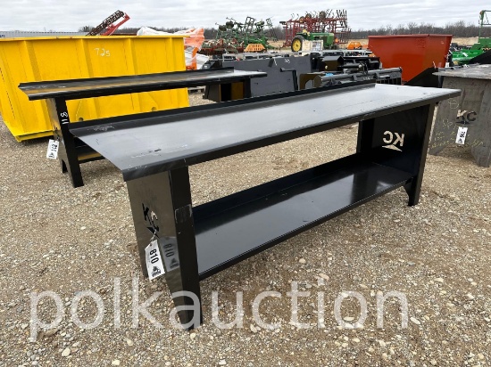 810-28" X 90" KC WORK BENCH