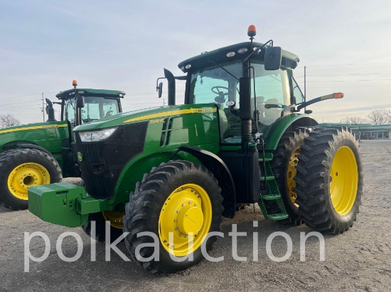 843-JOHN DEERE 7260R (SN# 1RW7260RVCD020286282)