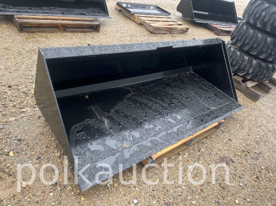 878-NEW 72" SKID STEER BUCKET