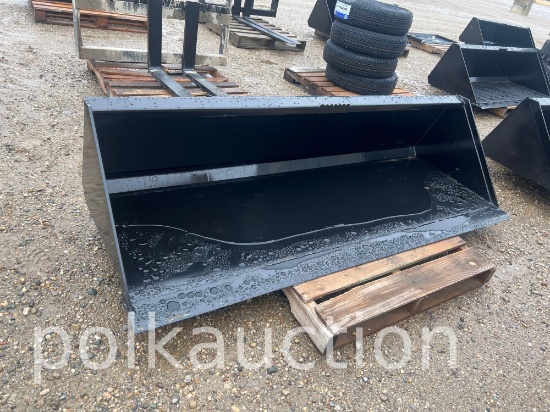 886-NEW 84" SKID STEER BUCKET