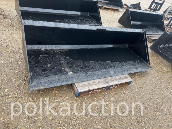 888-NEW 84" SKID STEER BUCKET
