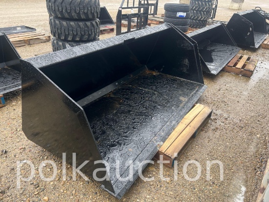 889-NEW 78" LARGE CAPACITY SNOW/ MATERIAL BUCKET