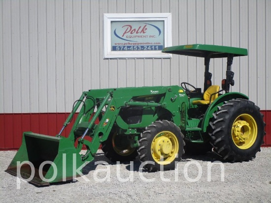 891-2017 JOHN DEERE 5065 E W/LOADER (SN#IPY5065ECHH102239)