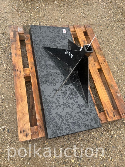 894-NEW SKID STEER/ TRACTOR MOUNT TRAILER MOVER ATTACHMENT