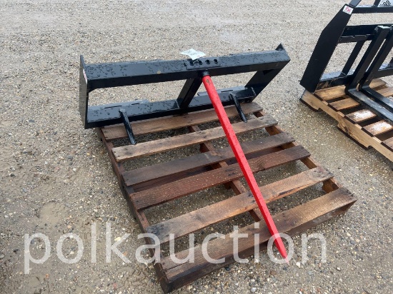 899-NEW KIVEL SINGLE PRONG BALE SPEAR ATTACHMENT