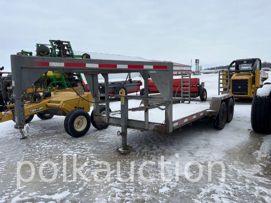 1029-(1976) ASSEMBLED GOOSENECK TRAILER (VIN# BT1191)