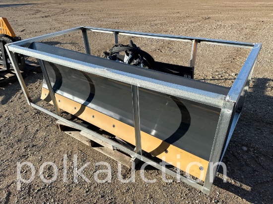358-SKID STEER 6 WAY DOZER BLADE
