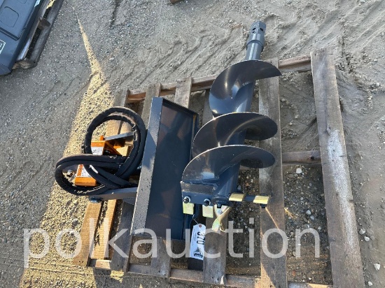 370-SKID STEER MINI AUGER DRIVE AND BIT