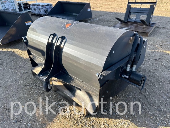 380-SKID STEER MINI BOX BROOM SWEEPER