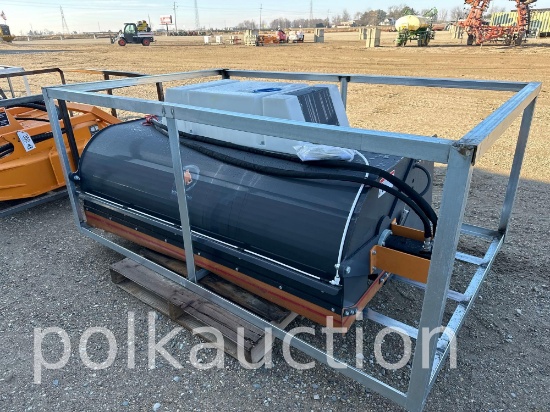 392-SKID STEER BOX BROOM SWEEPER