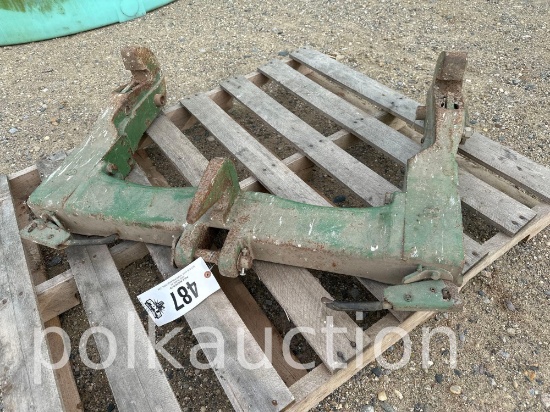 487-JOHN DEERE CATEGORY 2 QUICK HITCH