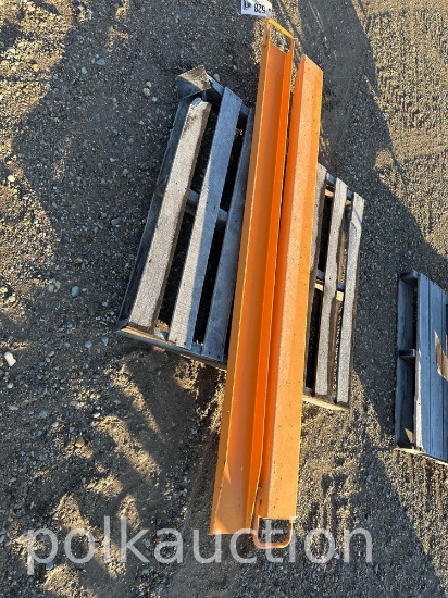 528-PALLET FORK EXTENSIONS