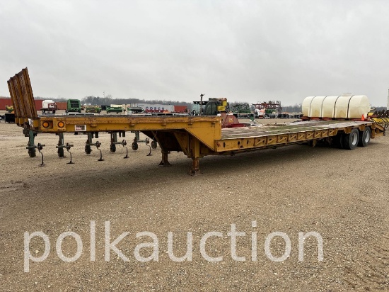 606-(1967) 40' FRUEHAUF DROP DECK TRAILER (VIN# FWH746701)