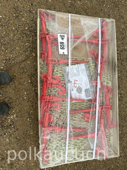 659- RATCHET BINDERS & CHAINS  - 5/16"