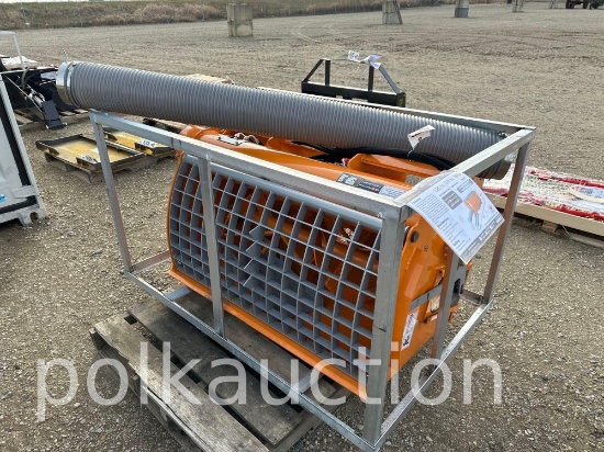 671-SKID STEER DOUBLE DISCHARGE CONCRETE MIXER