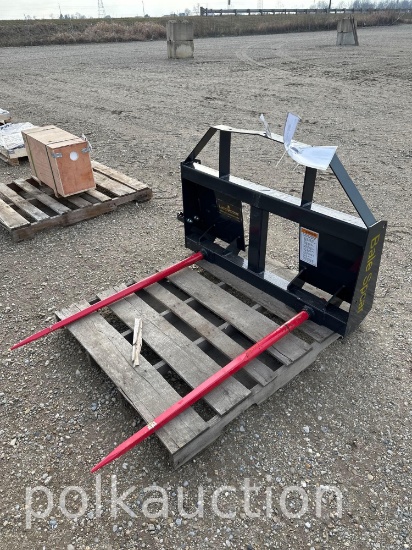 675-SKID STEER BALE SPEAR
