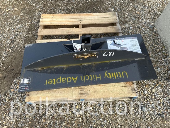 681-SKID STEER UTILITY HITCH ADAPTER