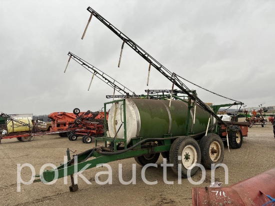 714-AG-CHEM 1000 GALLON PULL TYPE SPRAYER