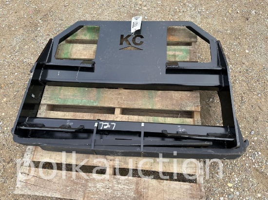 727-45" SKID STEER FORK FRAME V2 W/ 42" FORKS