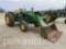 1843-JOHN DEERE 3020 w/ 46A LOADER (SN# 141R082874R)