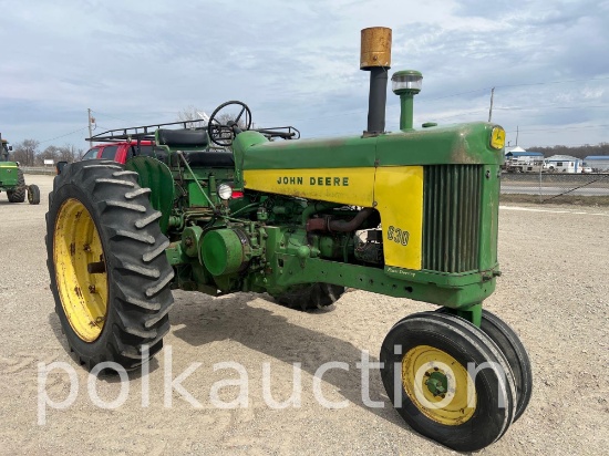 3909-JOHN DEERE 630 (SN# 6304084)