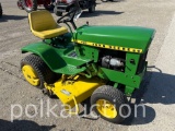 3210-JOHN DEERE 140 L&G MOWER (SN# 054765M)