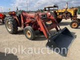 3492-IH 484 DIESEL w/ SCHWARTZ 1700 FRONT LOADER