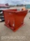 3694-2 CY. SELF DUMPING HOPPER W/ FORK POCKETS