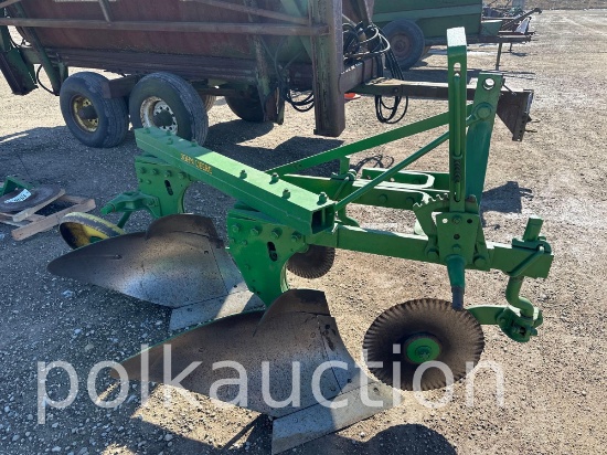 1545-JOHN DEERE 3PT 2BTM PLOW