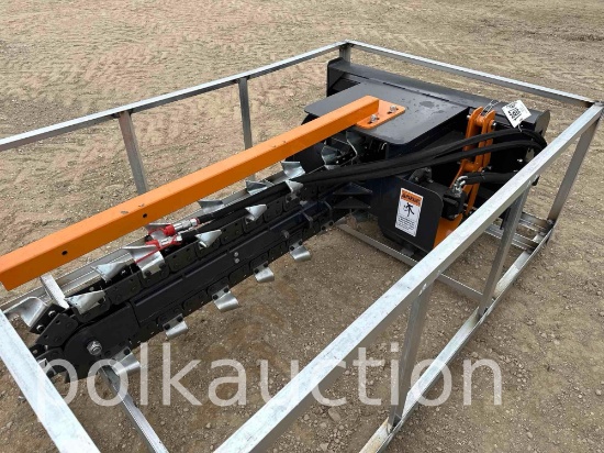 1868-SKID STEER TRENCHER ATTACHMENT