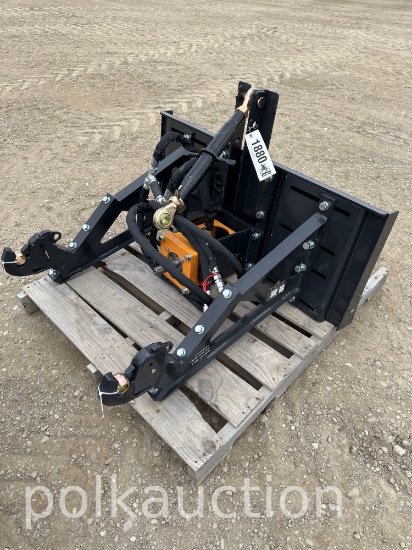 1880-SKID STEER 3 POINT HITCH ADAPTER