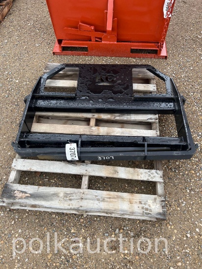 3707-45" SKID STEER FORK FRAME V2 w/ 42" FORKS