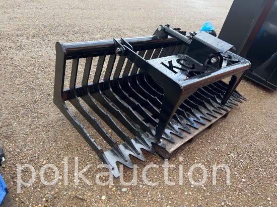 3738-76" SINGLE CYLINDER SKELETON GRAPPLE BUCKET V3