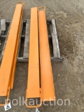 1890-SKID STEER PALLET FORKS EXTENSIONS 6.6 FT