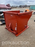 3694-2 CY. SELF DUMPING HOPPER W/ FORK POCKETS