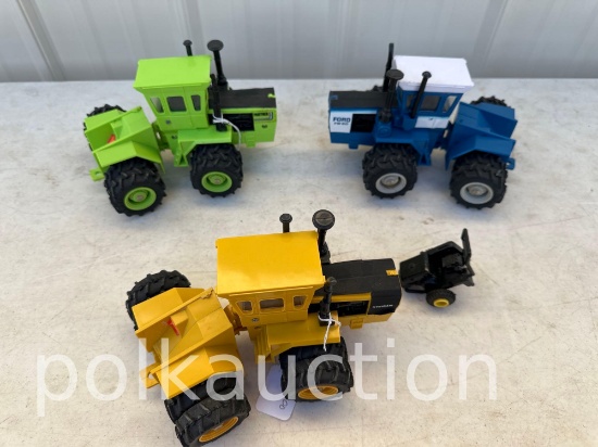 (3) 4WD TRACTOR TOYS