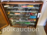 CABINET OF LIONEL TRAINS **NO SHIPPING AVAILABLE**