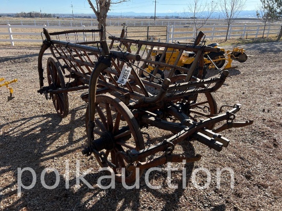 VINTAGE HAY WAGON EXTREMELY OLD- GREAT CONDITION  **NO SHIPPING AVAILABLE**