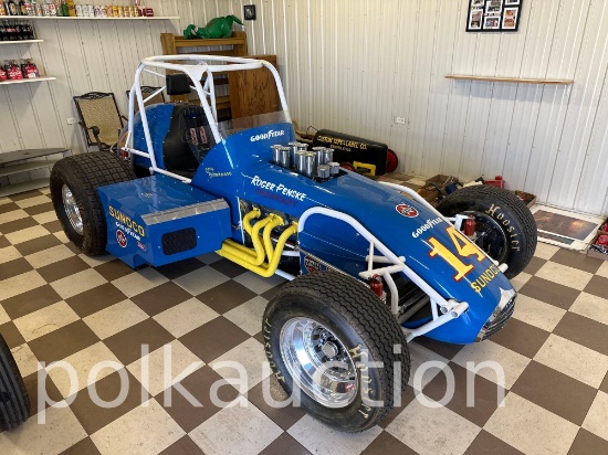 ROGER PENSKE SPRINT CAR V8  **NO SHIPPING AVAILABLE**