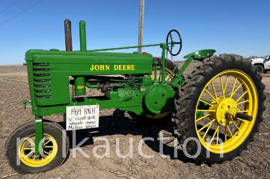 2145-(1939) JOHN DEERE BNH (SN# 79050)